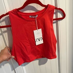 Red Zara Tank Top